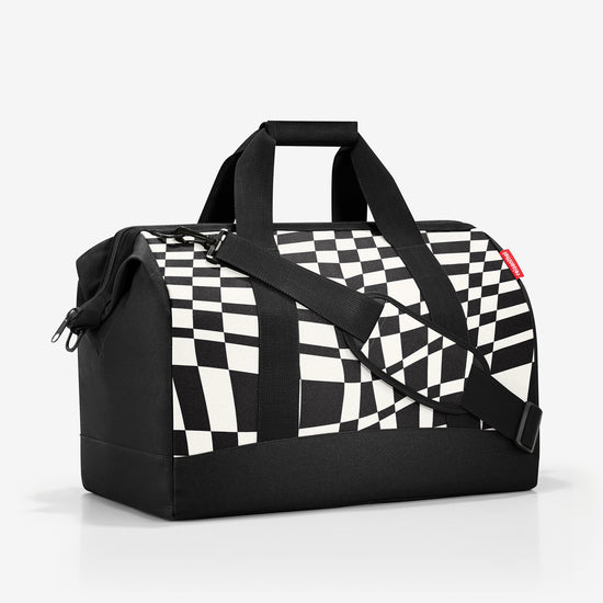 Reisenthel allrounder L op-art (Große Reisetasche - 30 Liter Platz,schwarz) Sonderangebote