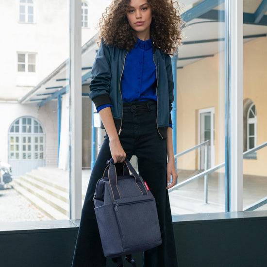 Reisenthel allrounder R herringbone dark blue (Rucksack,dunkelblau) Black Friday Preise