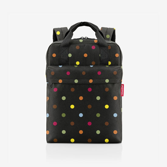 Reisenthel allday backpack M dots (Rucksack,schwarz) zollfrei