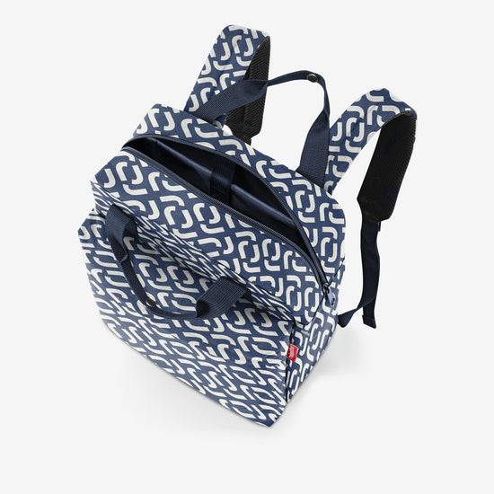 Reisenthel allday backpack M signature navy (Rucksack,blau) Rabatte dieses Monats