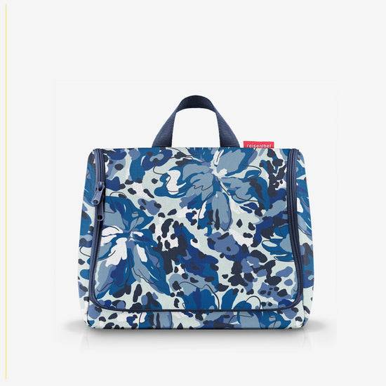Reisenthel toiletbag XL flora blue (Kulturbeutel,blau) Günstig kaufen