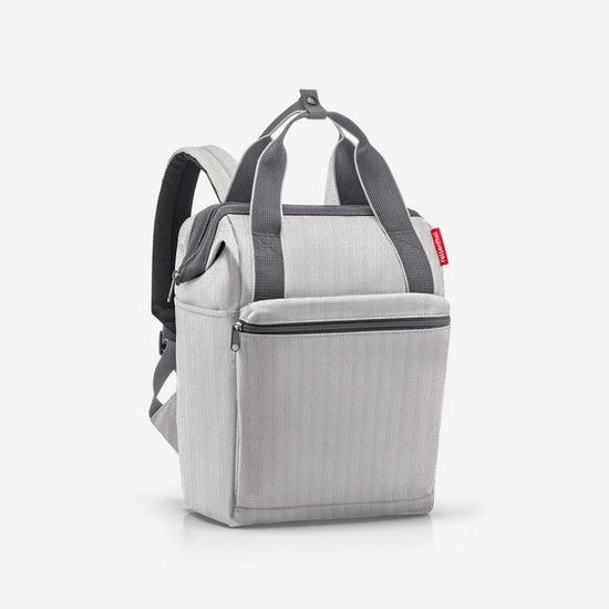 Reisenthel allrounder R herringbone grey (Rucksack,grau) Lagerräumung