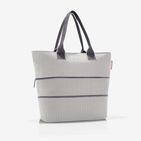 Reisenthel shopper e1 herringbone grey (Damentasche,grau) Online Outlet