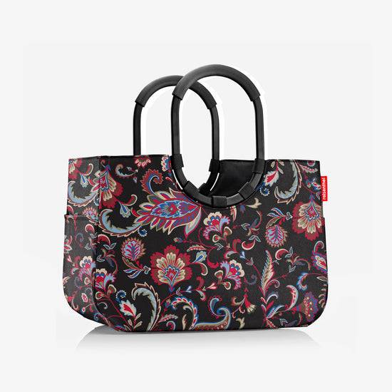 Reisenthel loopshopper L frame paisley black (Einkaufstasche,schwarz) JETZT KAUFEN