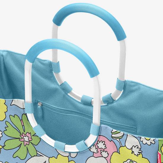 Reisenthel loopshopper L frame florist lagoon (Einkaufstasche) Neueste Stile