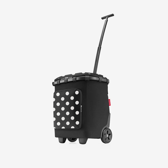 Reisenthel carrycruiser plus frame dots white (Einkaufstrolley,schwarz) Sonderangebot der Fabrik