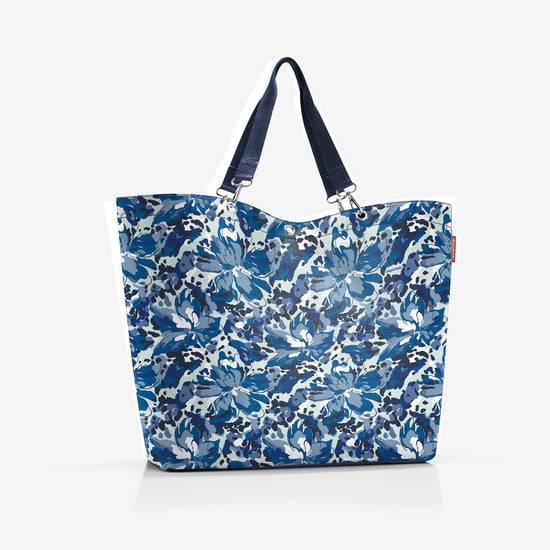 Reisenthel shopper XL flora blue (Strandtasche,blau) Clearance-Verkauf