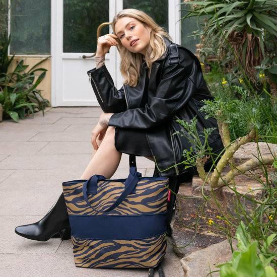 Reisenthel shopper e1 sumatra (Damentasche,dunkelblau) Fabrikladen