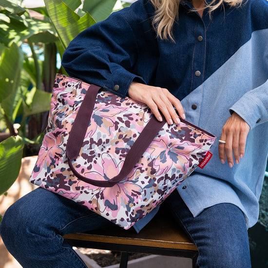 Reisenthel shopper M flora rose (Handtasche,rosa) Hotsell