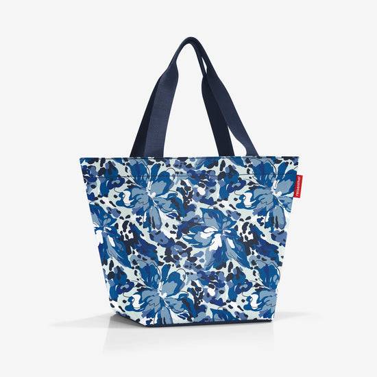 Reisenthel shopper M flora blue (Handtasche,blau) Schlussverkauf