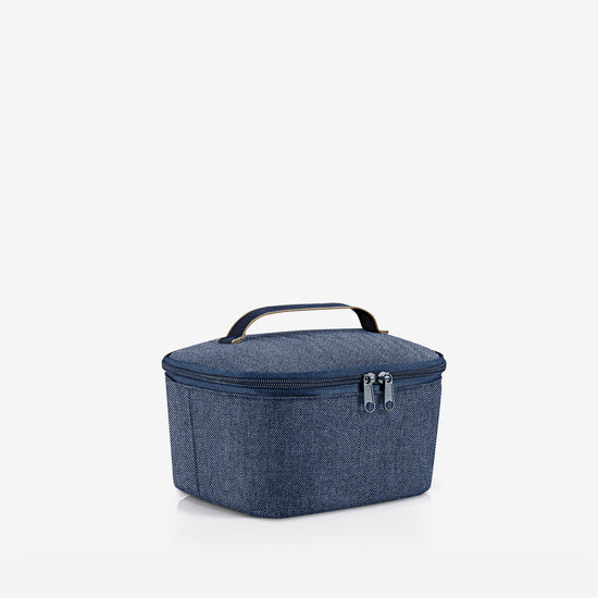 Reisenthel coolerbag S pocket herringbone dark blue (Kühltasche,dunkelblau) Blitzverkäufe