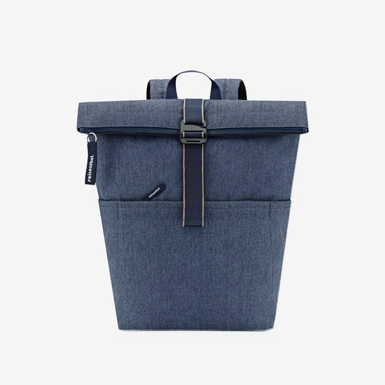 Reisenthel rolltop backpack herringbone dark blue (Rucksack,dunkelblau) Muttertagsangebot