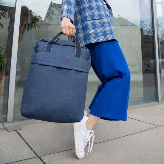 Reisenthel allday backpack M herringbone dark blue (Rucksack,dunkelblau) Exklusive Angebote