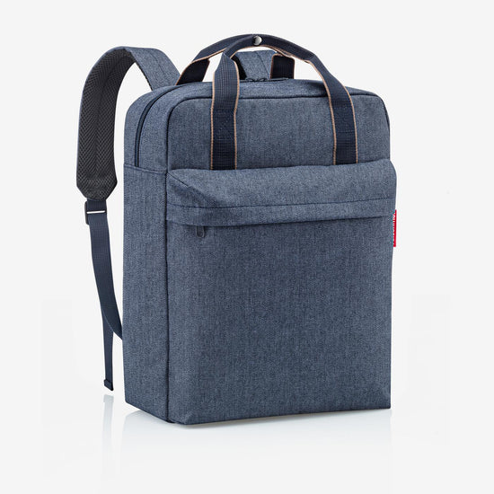 Reisenthel allday backpack M herringbone dark blue (Rucksack,dunkelblau) Exklusive Angebote