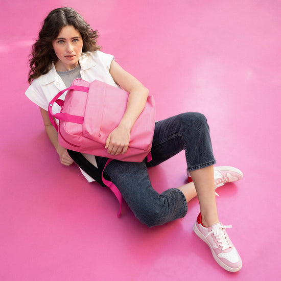 Reisenthel allday backpack M twist pink (Rucksack,pink) Blitzangebot