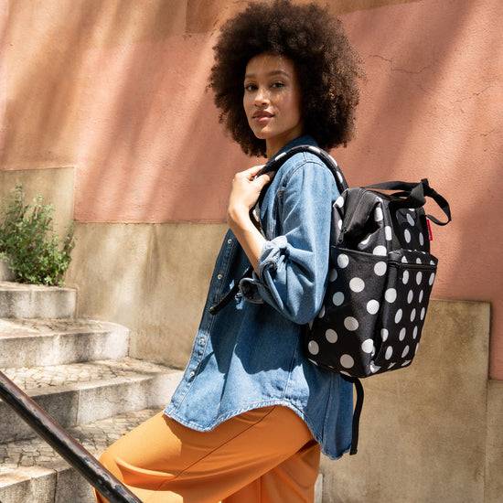 Reisenthel allrounder R dots white (Rucksack,schwarz) Bestseller