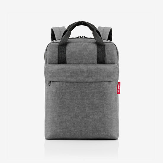 Reisenthel allday backpack M iso twist silver (Rucksack isoliert,grau) Kauf eins, bekomm eins gratis