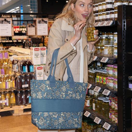 Reisenthel shopper e1 dahlia blue (Damentasche,blau) JETZT KAUFEN