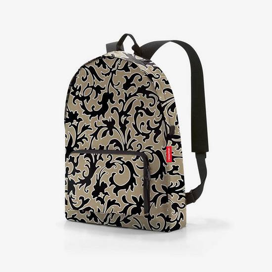 Reisenthel mini maxi rucksack baroque marble (Rucksack,schwarz) Discount Store für neue Produkte