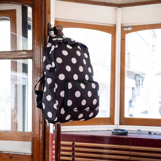 Reisenthel mini maxi rucksack dots white (Rucksack,schwarz) Riesige Rabatte