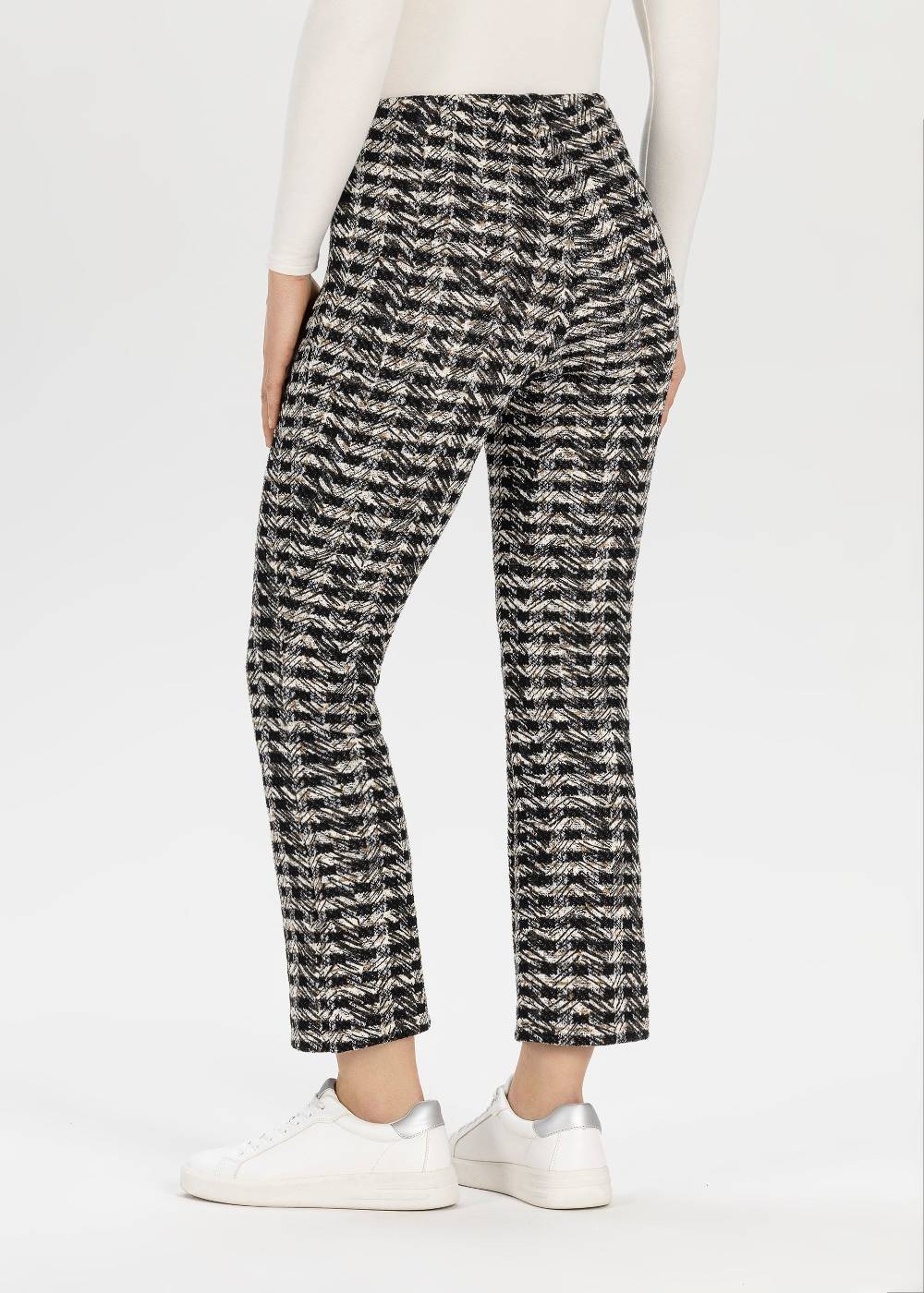 Stehmann 6/8-Hose Giselle in Bouclé Jersey Flash Sale