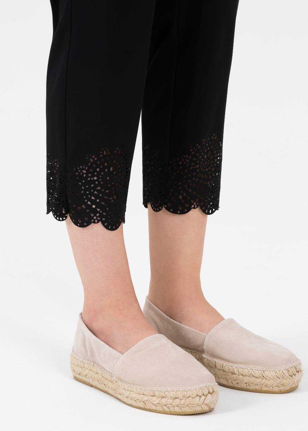 Stehmann 6/8-Jogpants Roxana in Jersey-Qualität Letzte 3 Tage