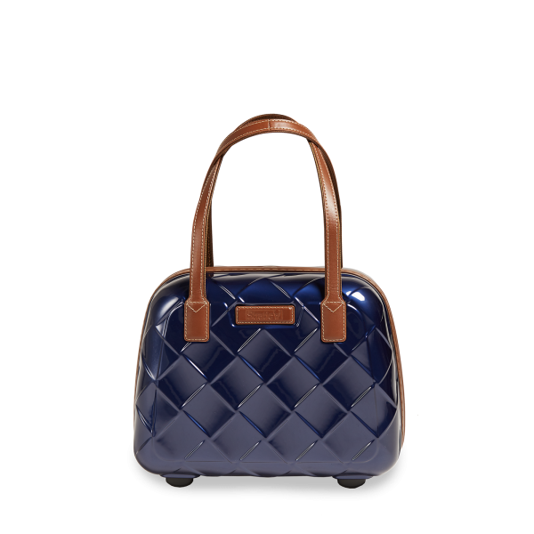 Stratic Leather&More - Hartschalen-Kosmetikkoffer (bis 28cm), Beautycase, Handgepäck blue Lagerräumung