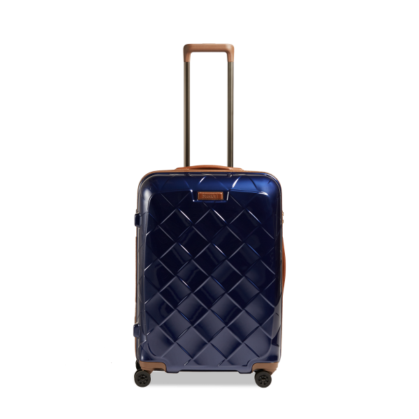 Stratic Leather&More - Hartschalen-Koffer M (bis 66cm), 4 Rollen, TSA Schloss blue Neuheiten