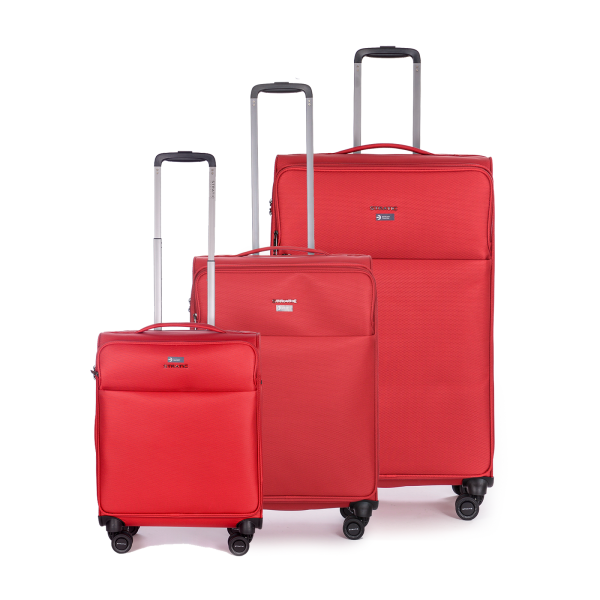 Stratic Stratic Light + - Koffer-Set 3-teilig (S, M, L) red Discount Store für neue Produkte